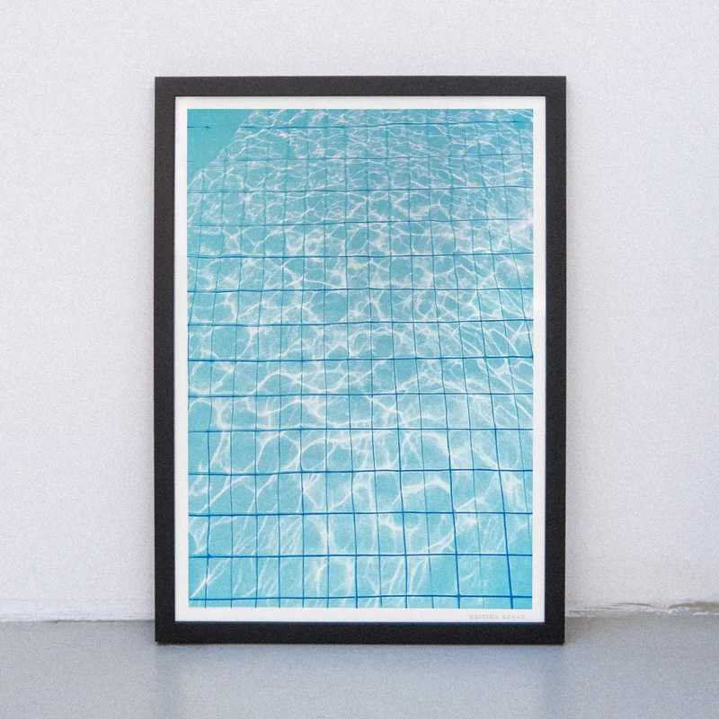 Pool (DIN A3) | Edition SCHEE | Risographie