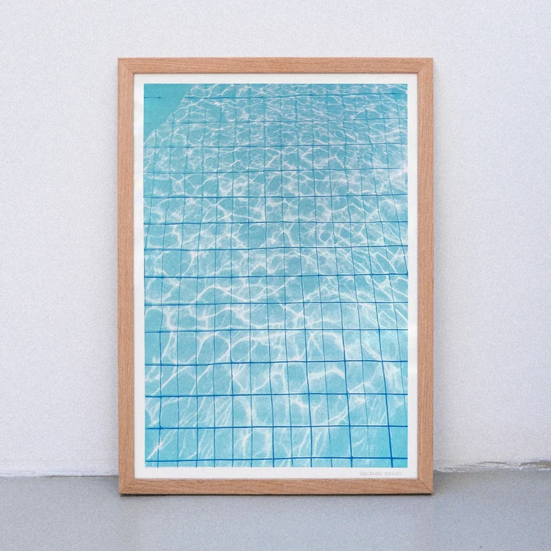 Pool (DIN A3) | Edition SCHEE | Risographie