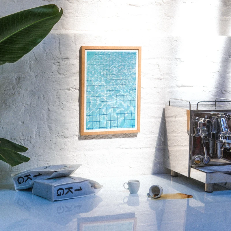 Pool (DIN A3) | Edition SCHEE | Risographie