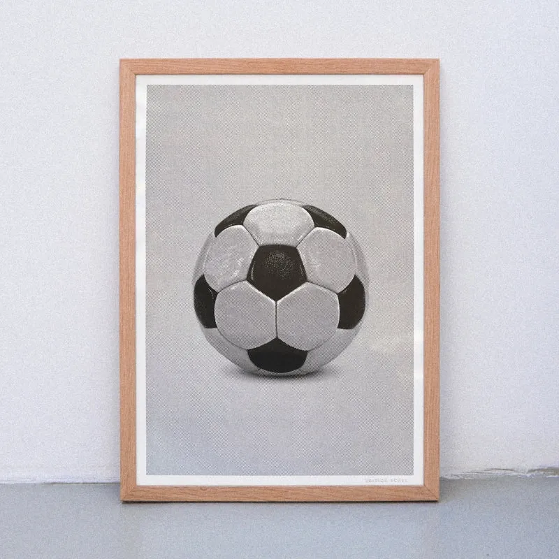 Fußball (DIN A3) | Edition SCHEE | Risographie