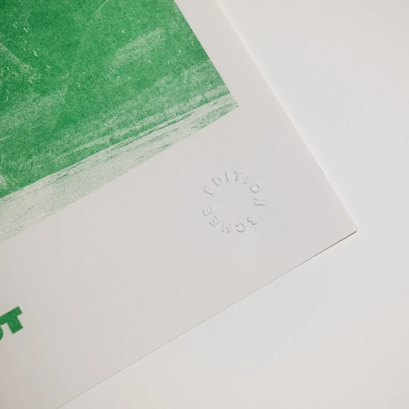 Time out (DIN A3) | Edition SCHEE | Risographie