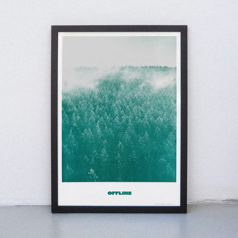 Offline (DIN A3) | Edition SCHEE | Risographie