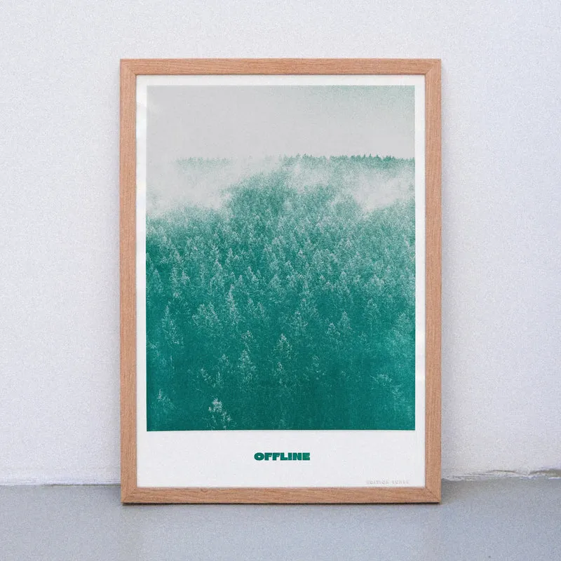 Offline (DIN A3) | Edition SCHEE | Risographie