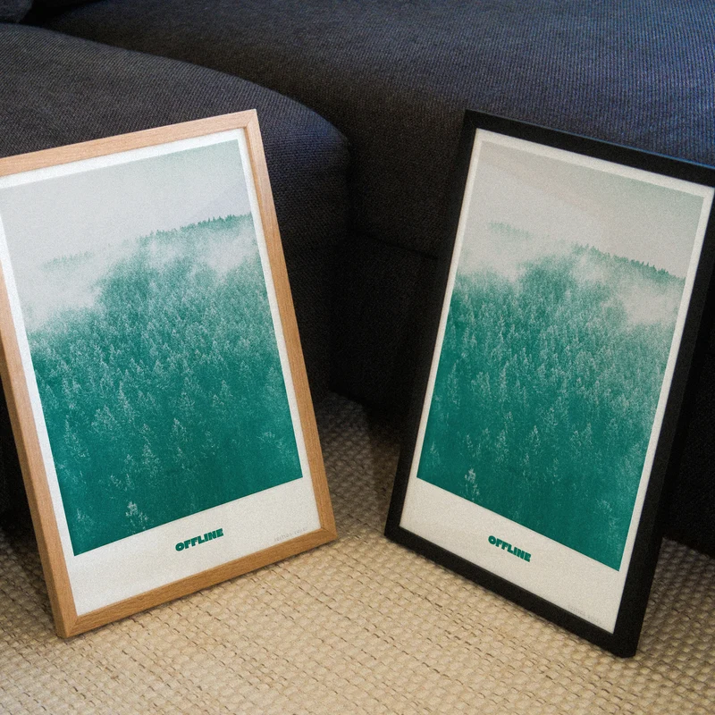 Offline (DIN A3) | Edition SCHEE | Risographie