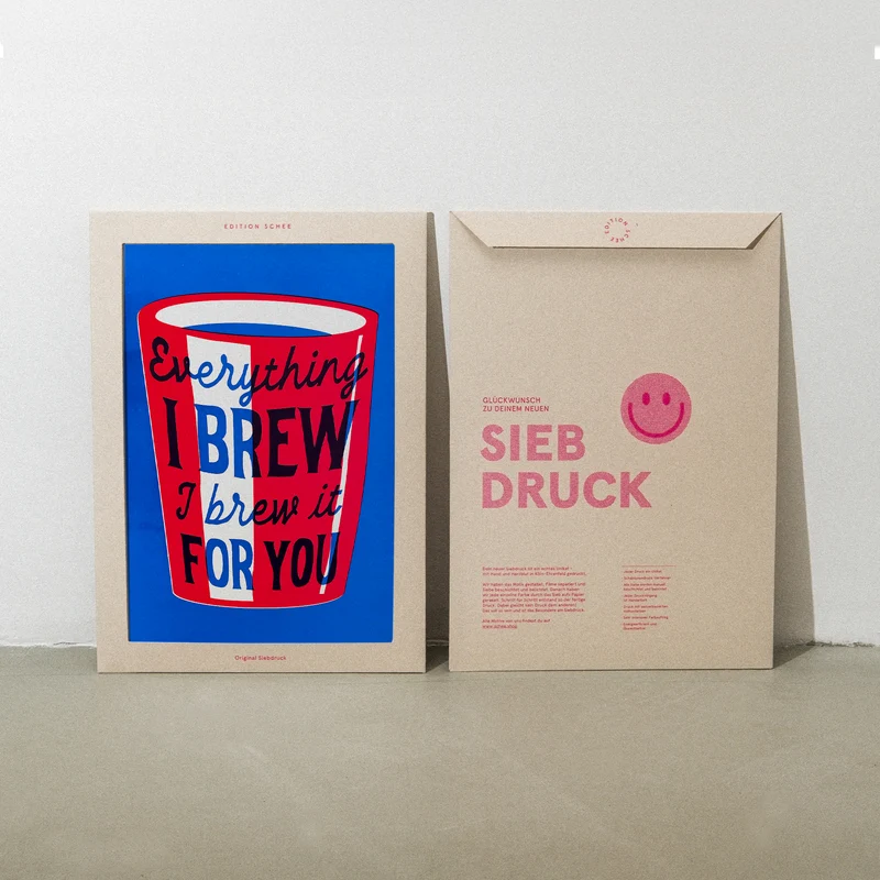Everything I brew (DIN A3) | Edition SCHEE | Siebdruck