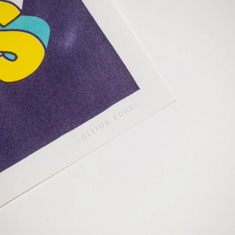 Don`t work with assholes (DIN A3) | Edition SCHEE | Risographie