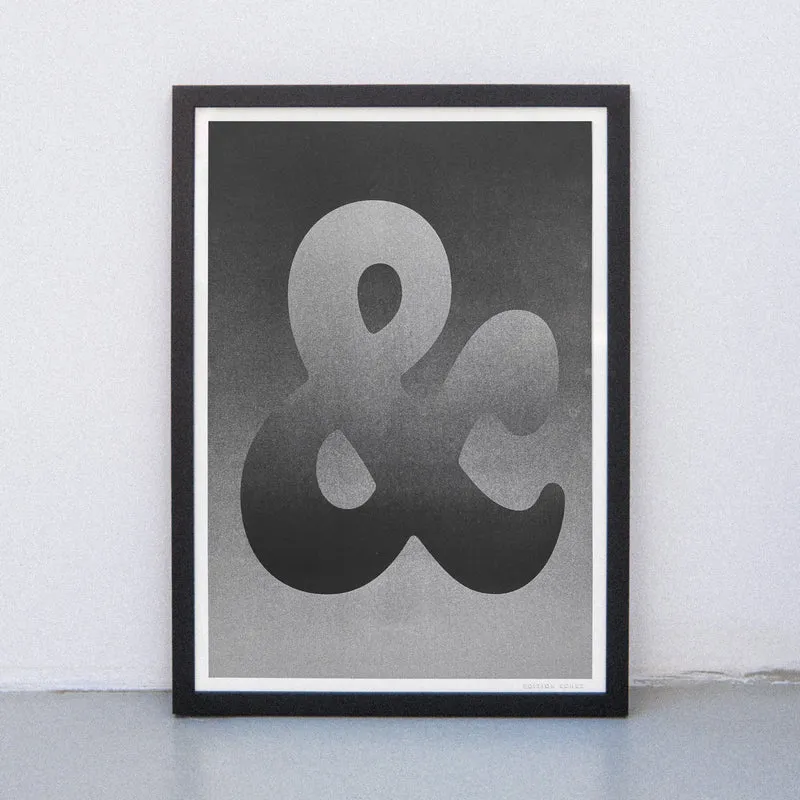 Ampersand (DIN A3) | Edition SCHEE | Risographie