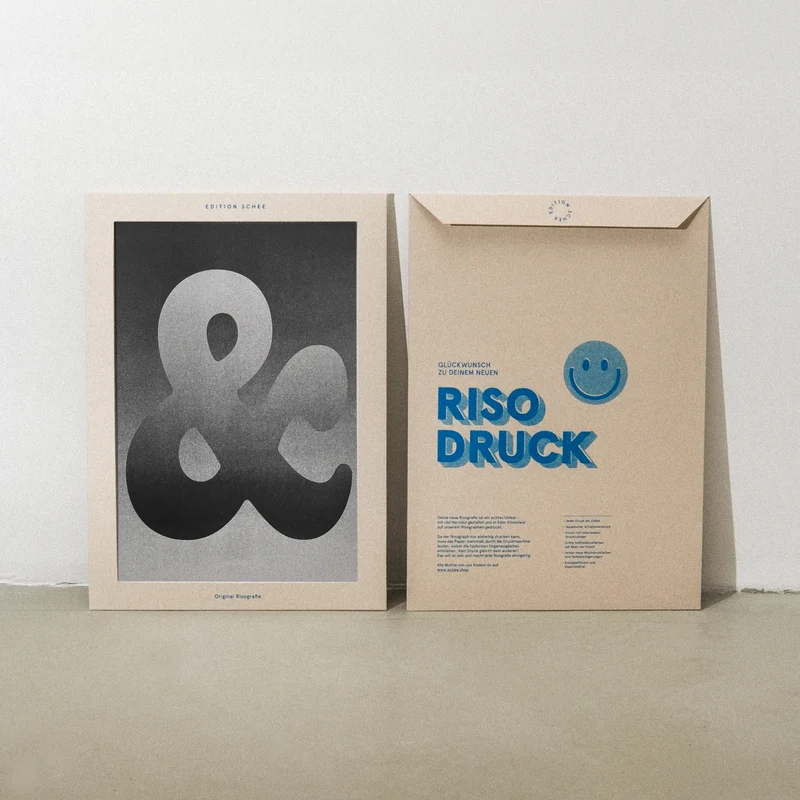 Ampersand (DIN A3) | Edition SCHEE | Risographie