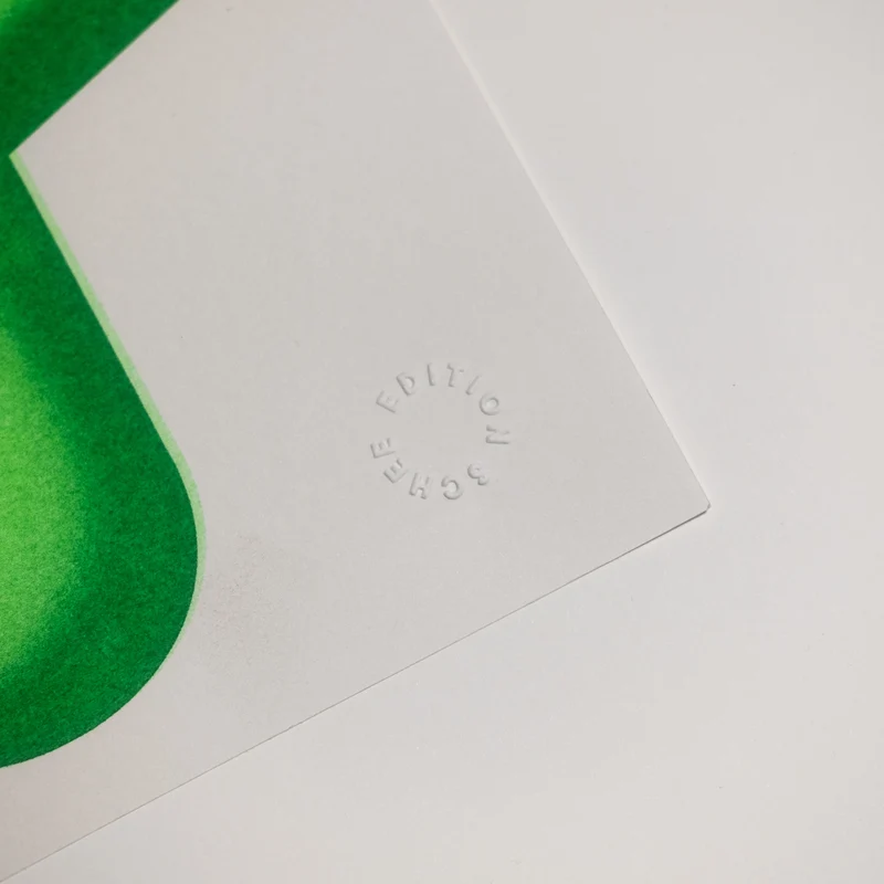 OK (DIN A3) | Edition SCHEE | Risographie