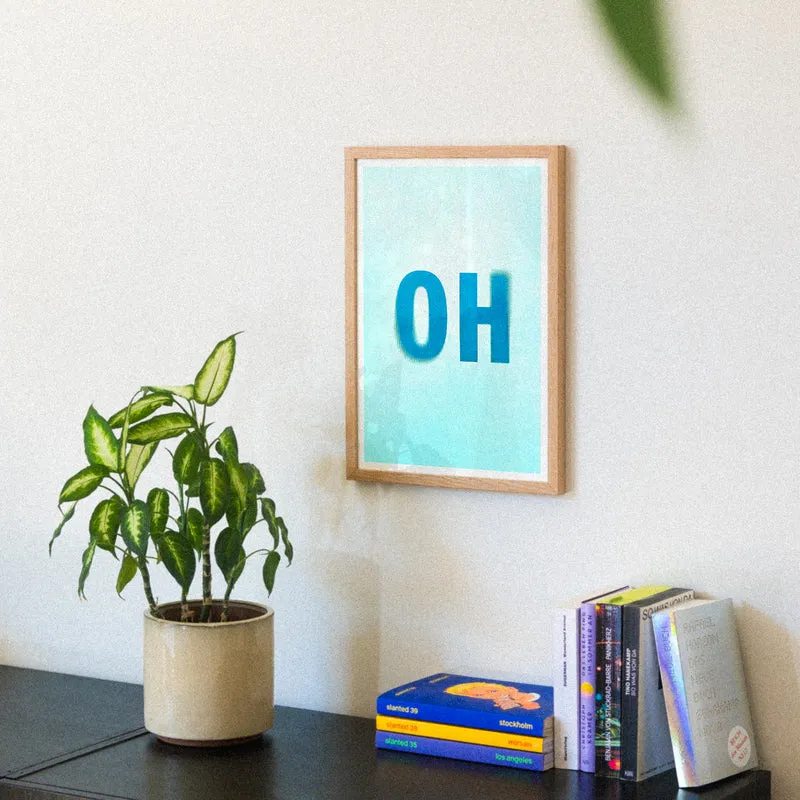 OH (DIN A3) | Edition SCHEE | Risographie