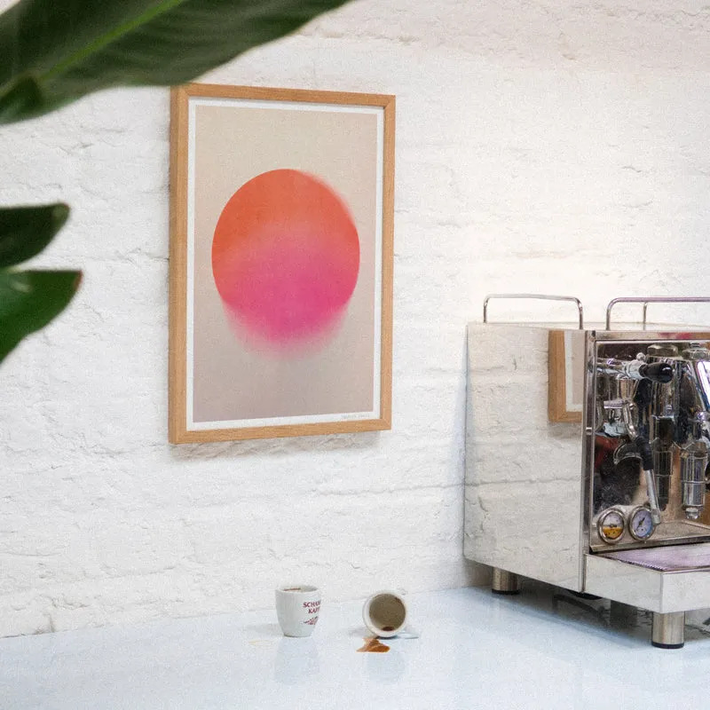 Melting Sun (DIN A3) | Edition SCHEE | Risographie