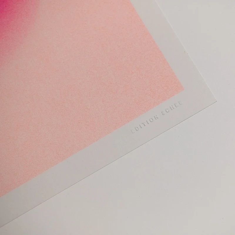 Melting Sun (DIN A3) | Edition SCHEE | Risographie