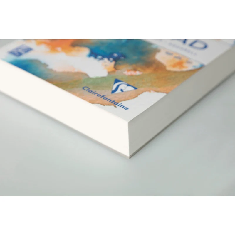 Akvarelni blok CLAIREFONTAINE Goldline Aquapad 300 g/m² lepljen