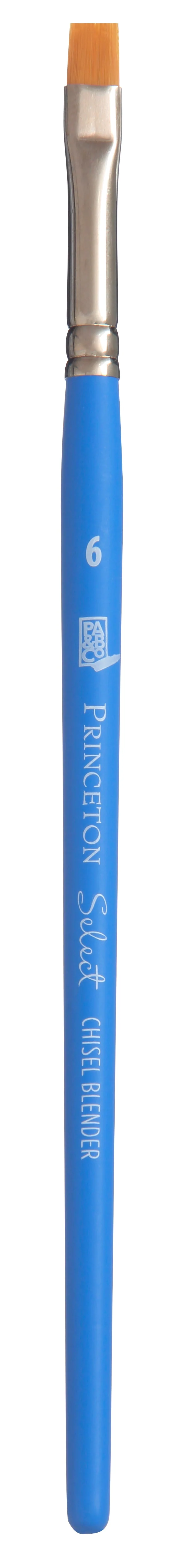 Pennello artistico piatto PRINCETON Select Chisel Blender a manico corto
