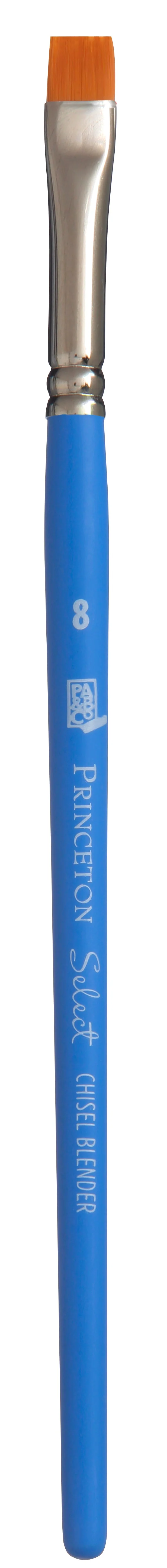 Flachpinsel PRINCETON Select Chisel Blender mit kurzem Stiel