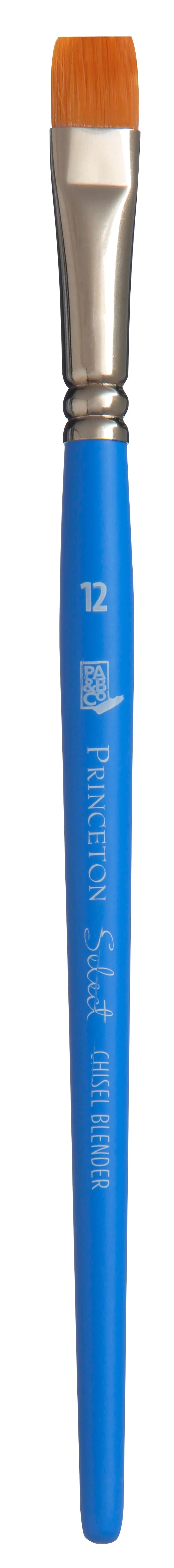 Flachpinsel PRINCETON Select Chisel Blender mit kurzem Stiel