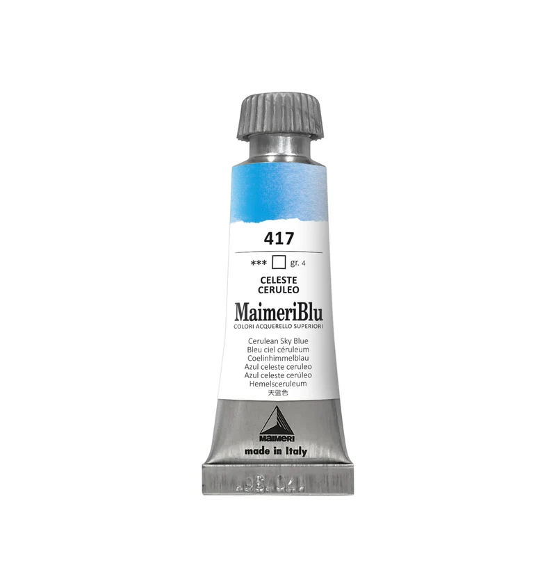 Colore ad acquerello professionale MAIMERI Maimeri Blu 12 ml