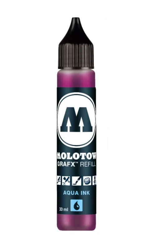 MOLOTOW резервно зареждане GRAFX Aqua INK - 30 мл