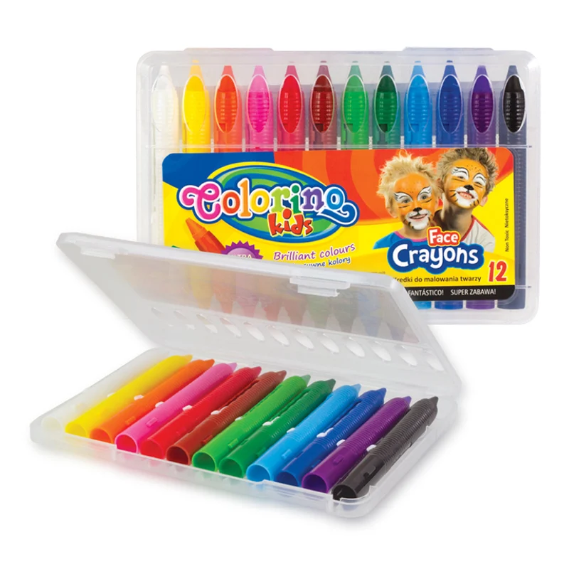 Colorino χρώματα για face painting σε θήκη – 12 χρώματα
