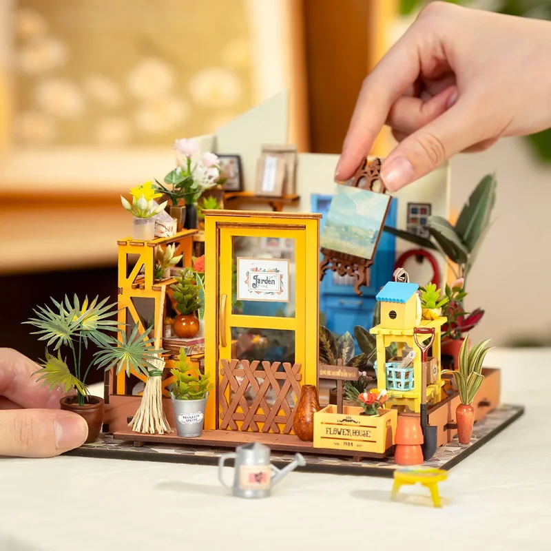DIY-Set Rolife “Cathy's Flower House” | Holz | Romantisch & Filigran