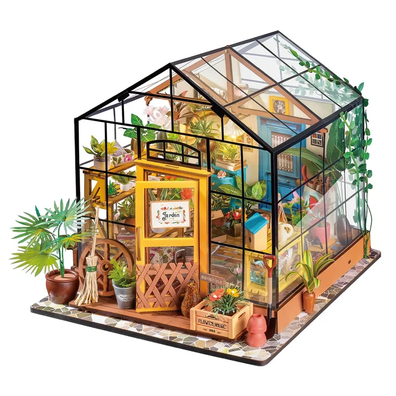 DIY-Set Rolife “Cathy's Flower House” | Holz | Romantisch & Filigran