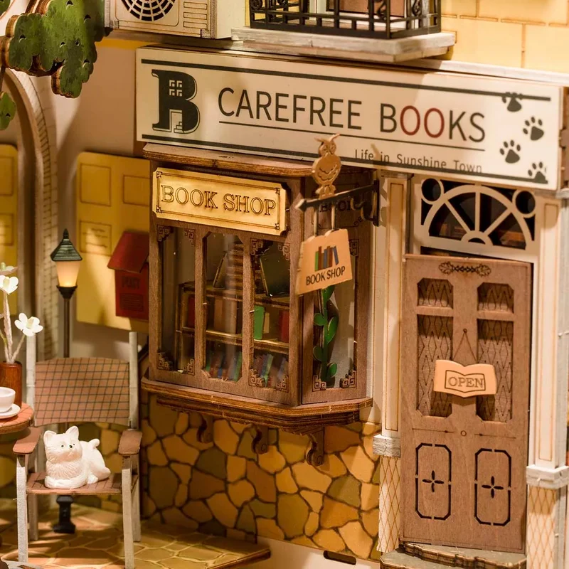 DIY-Set Rolife “Sunshine Town” | Holz | Lebendig & Farbenfroh