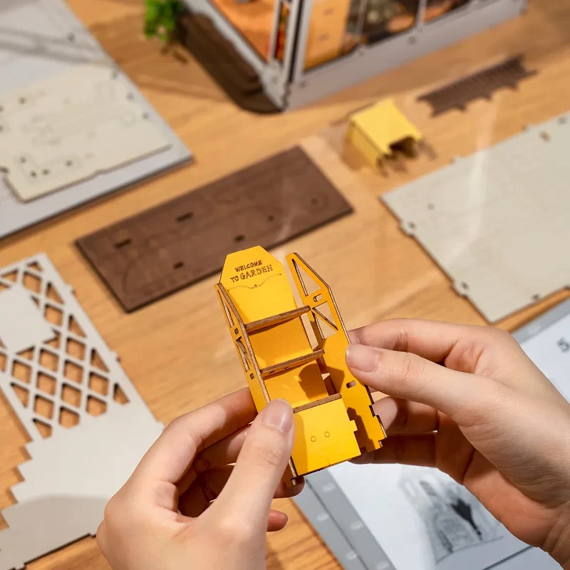 DIY-Set Rolife “Garden House” | Holz | Kreatives Bastelprojekt