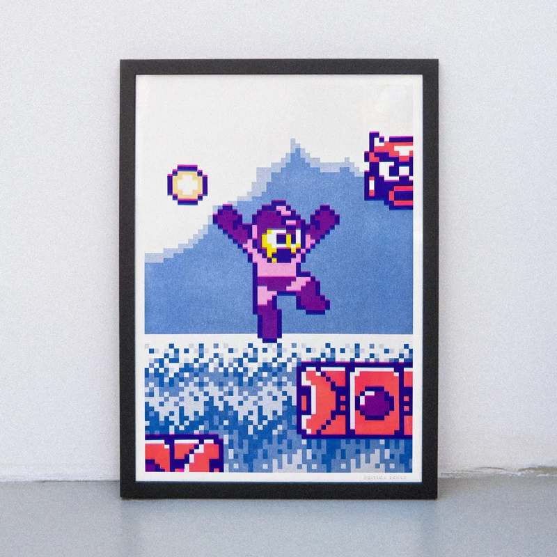 Mega (Din A3) | Edition SCHEE | Risographie