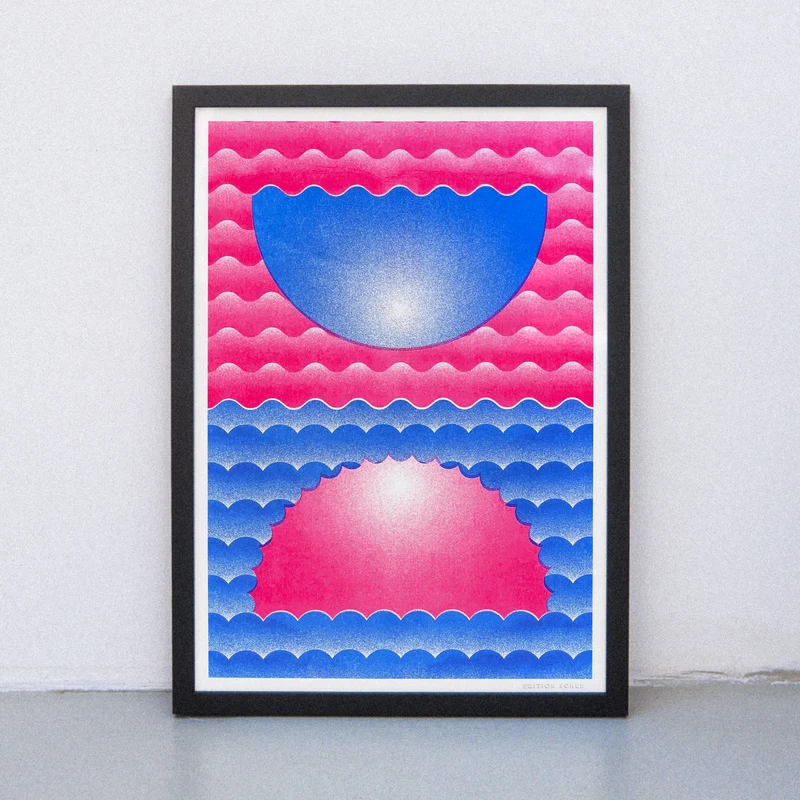Elements (Din A3) | Edition SCHEE | Risographie