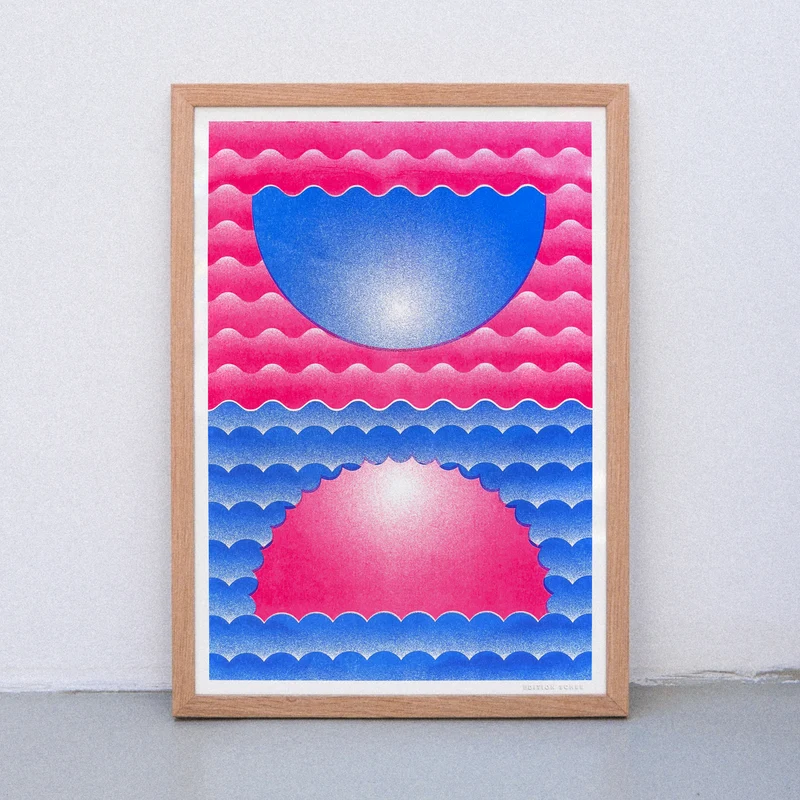 Elements (Din A3) | Edition SCHEE | Risographie