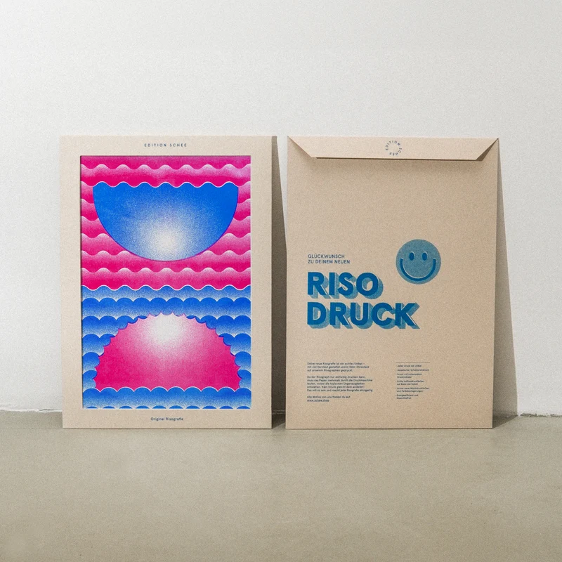 Elements (Din A3) | Edition SCHEE | Risographie