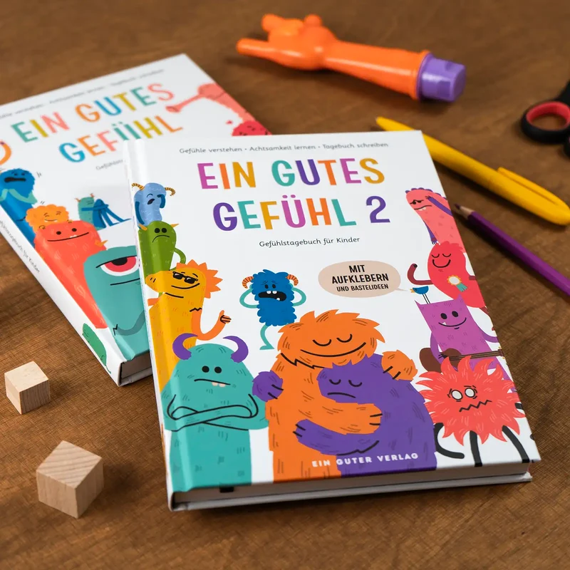 Tagebuch "Ein Gutes Gefühl 2" | Achtsamkeit für Kinder leicht gemacht