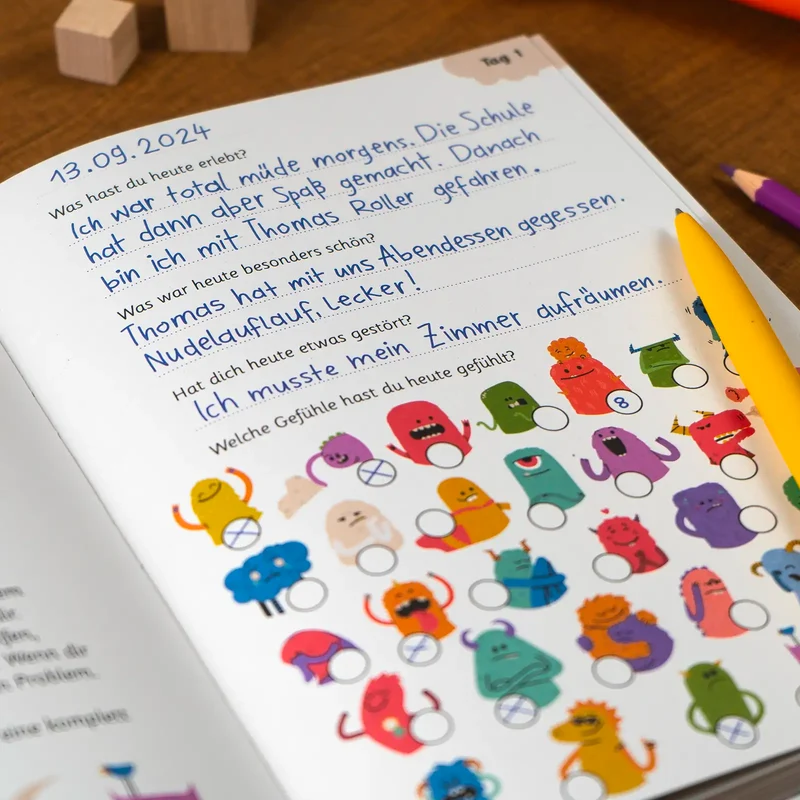 Tagebuch "Ein Gutes Gefühl 2" | Achtsamkeit für Kinder leicht gemacht