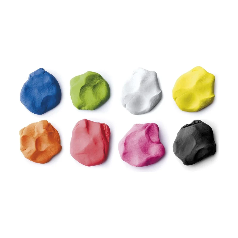 Πλαστελίνη GIOTTO Patplume νέον χρώματα 8 x 33 g