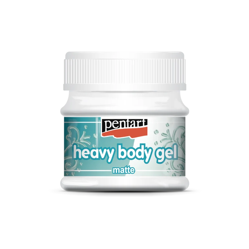 Matna gel pasta Pentart Heavy body gel matte