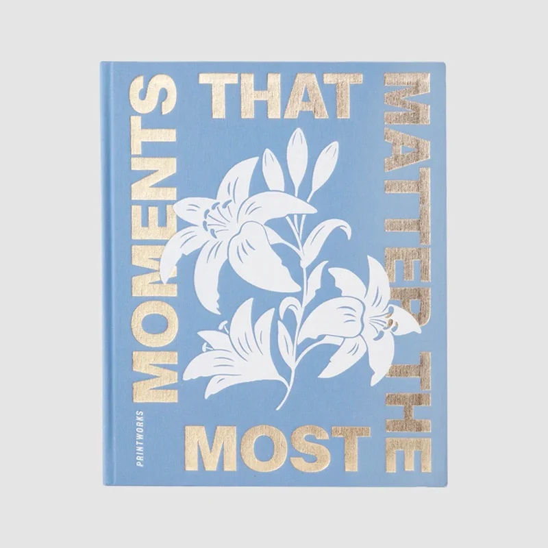 Fotoalbum Printworks "Moments that matter the most" | hochwertiges Album im schönen Design