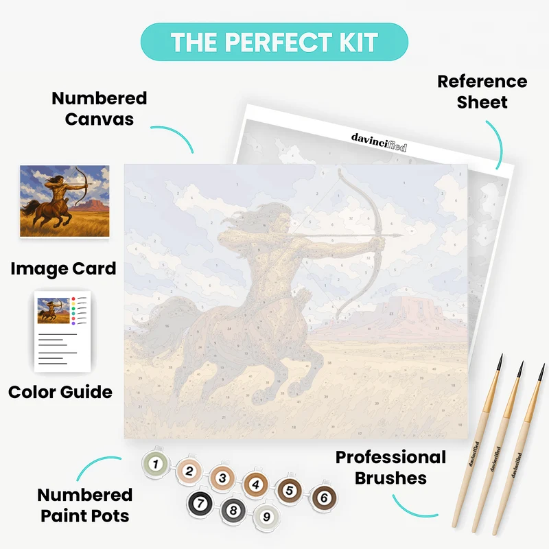 Centaur Archer - Paint by Numbers Kit
