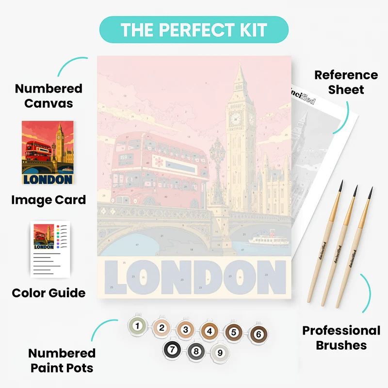 Route 159 to Westminster - Paint by Numbers Kit