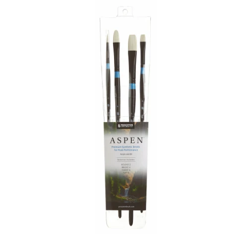 PRINCETON Aspen 4er Pinsel-Set (Mix)