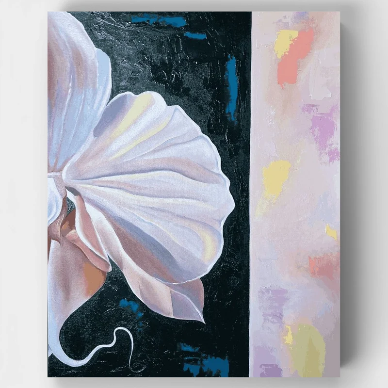 "Pink Orchid Dream" Paint by Numbers Kit