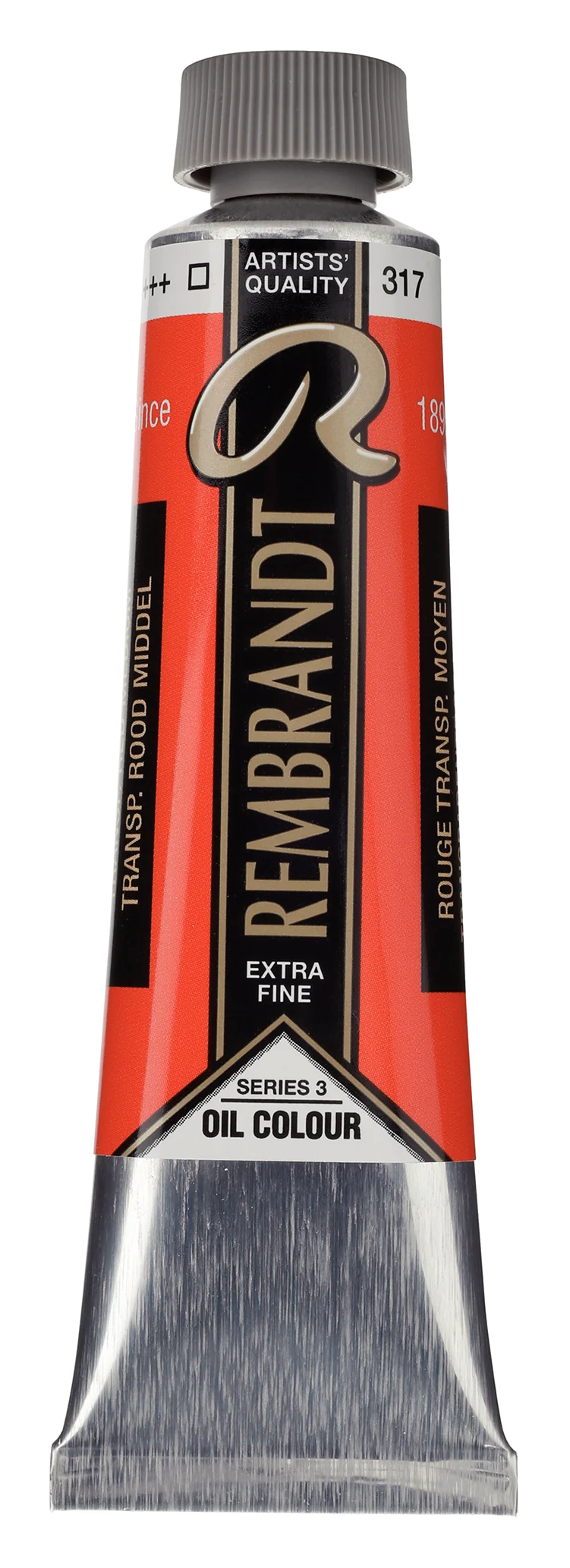 REMBRANDT Ölfarbe - 317 Transparentrot Mittel 40ml