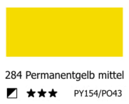REMBRANDT Ölfarbe - 284 Permanentgelb mittel 40ml