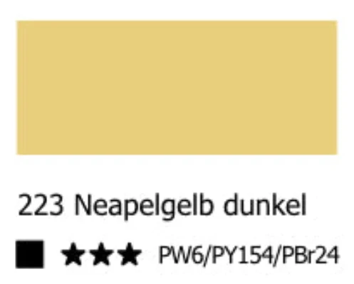REMBRANDT Ölfarbe - 223 Neapelgelb Dunkel 40ml