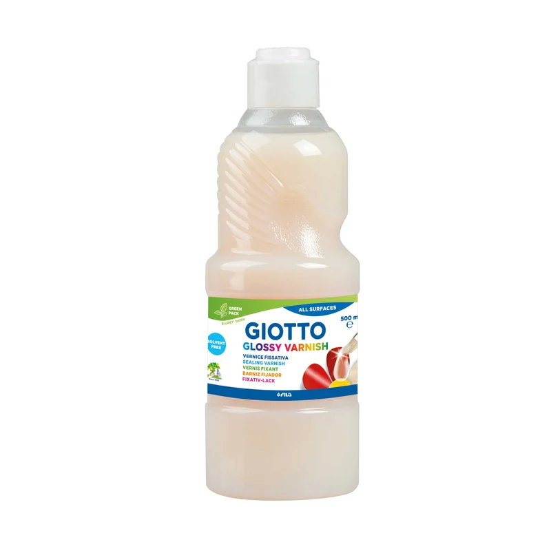 GIOTTO Glossy sijoči zaščitni transparentni lak 500 ml