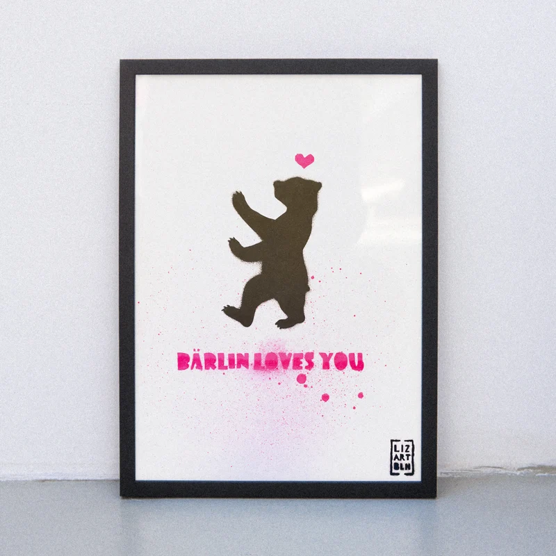 Bärlin (DIN A3) | Edition SCHEE | Risographie
