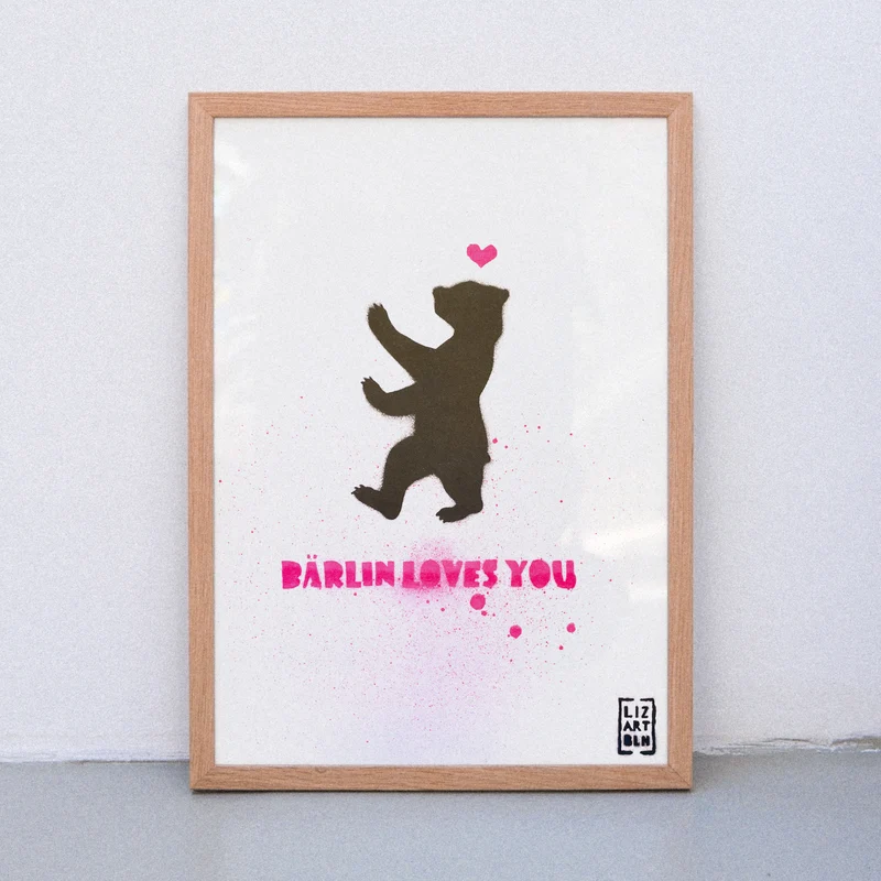 Bärlin (DIN A3) | Edition SCHEE | Risographie