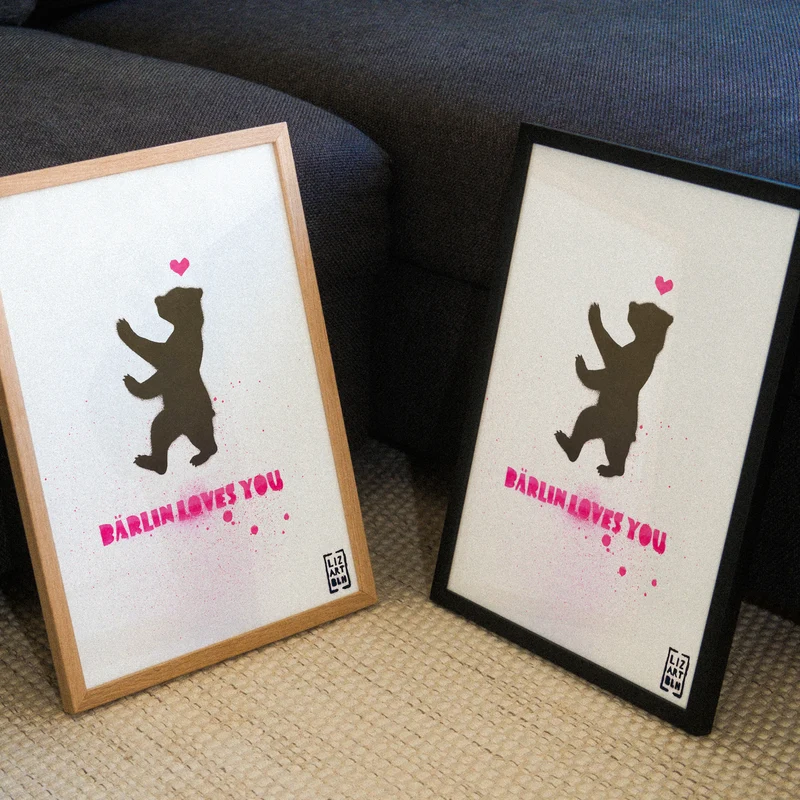 Bärlin (DIN A3) | Edition SCHEE | Risographie