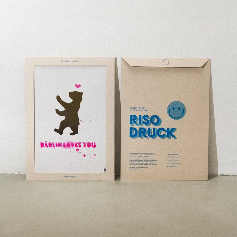 Bärlin (DIN A3) | Edition SCHEE | Risographie