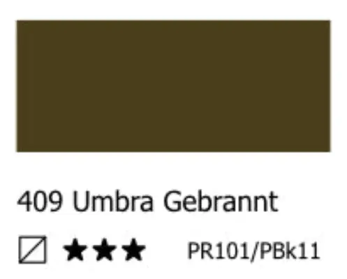 REMBRANDT Ölfarbe - 409 Umbra Gebrannt 40ml