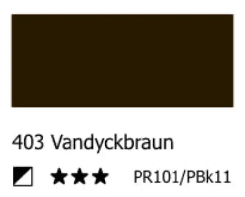 REMBRANDT Ölfarbe - 403 Vandyckbraun 40ml